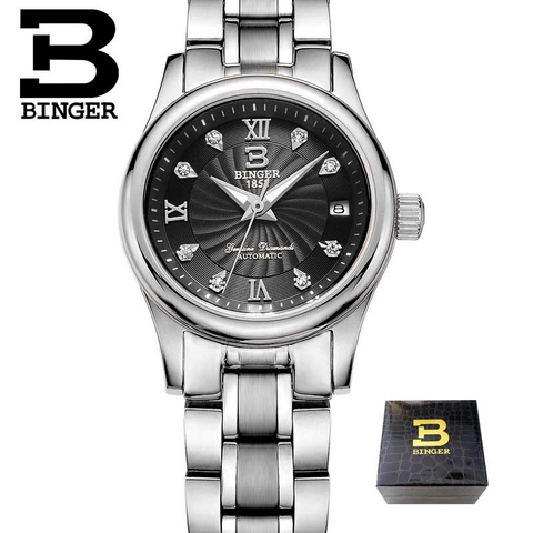 Image of BINGER Swiss Luxury Mechanical Watch Women B 603L-8