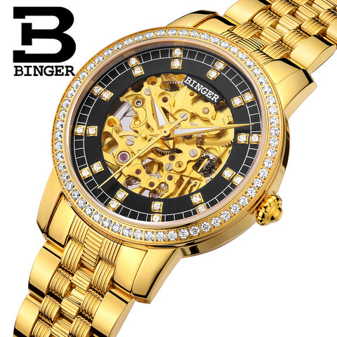 Image of Binger Swiss Mechanical Miyota Luxury Men Watch B 5051