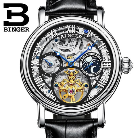 Image of Binger Swiss Mechanical Tourbillon Watch B 1171