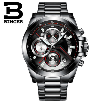 Image of Binger Swiss Quartz Designer Men's Watch B 9016