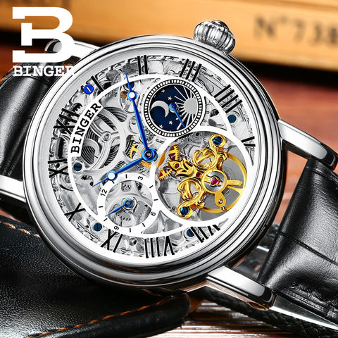 Binger Swiss Mechanical Tourbillon Watch B 1171