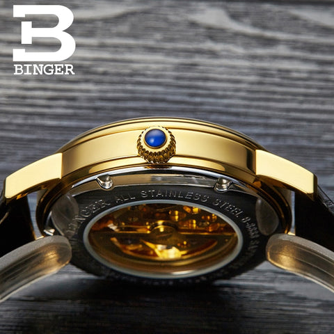 Binger Limited Edition Royal Eagle Mechanical Men Watch B 8888
