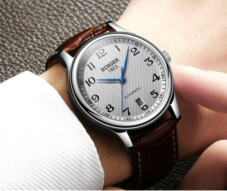 Binger Swiss Mechanical Watch Men BS0379XA