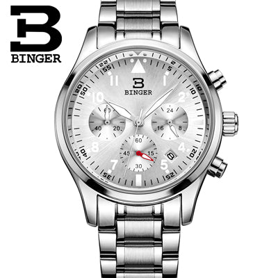 Binger Swiss Quartz Watch Men B 9202