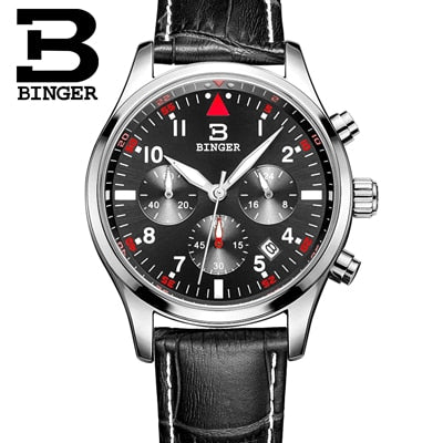 Image of Binger Swiss Quartz Watch Men B 9202