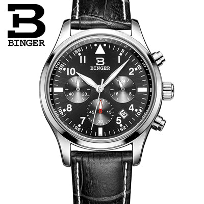 Binger Swiss Quartz Watch Men B 9202