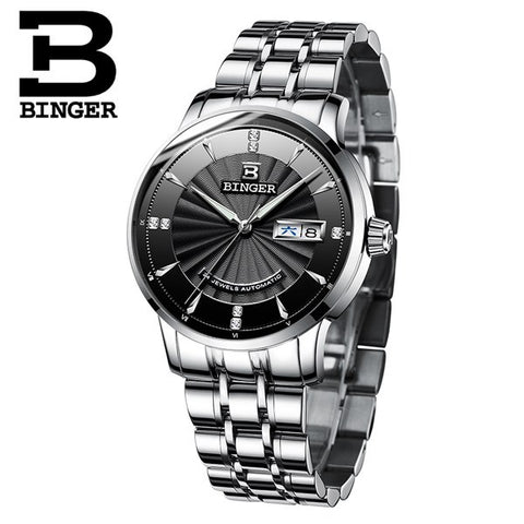Image of Binger Swiss Mechanical Watch Men B 1176